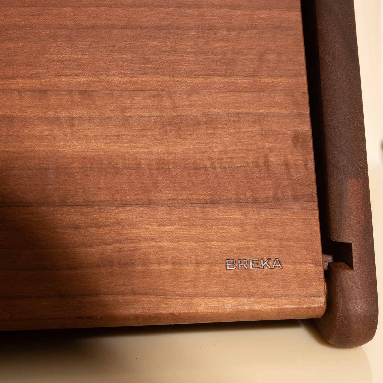 Breka Bread Box With Removable Lid In European Walnut - Image 2