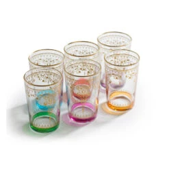 Casablanca Market Moroccan Tea Glasses — Set Of 6