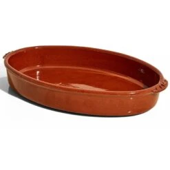 Cerámica Muñoz 15-inch Oval Cazuela Baking Dish