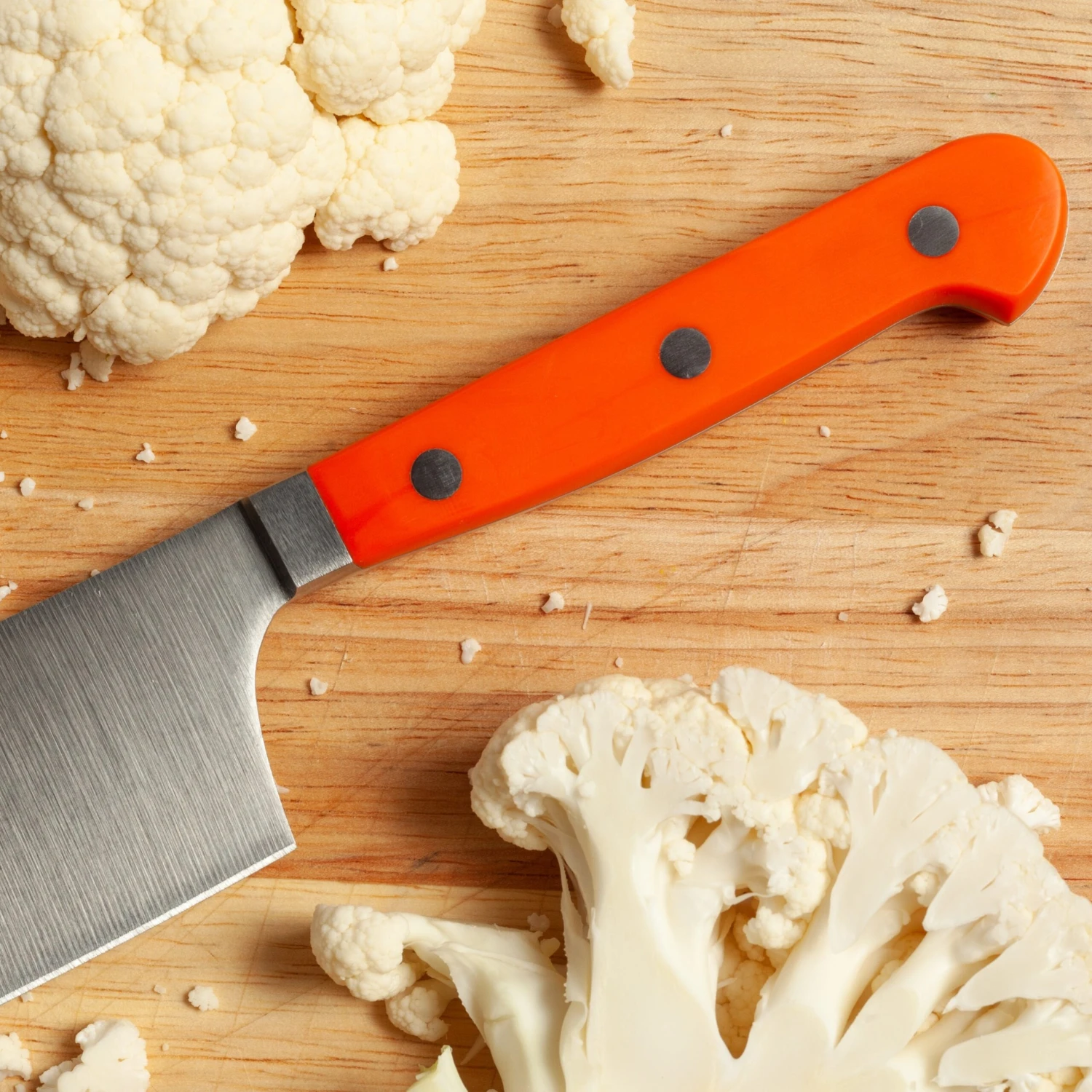 Christopher Kimball For Henckels International Orange 6.5” Nakiri Knife - Image 3