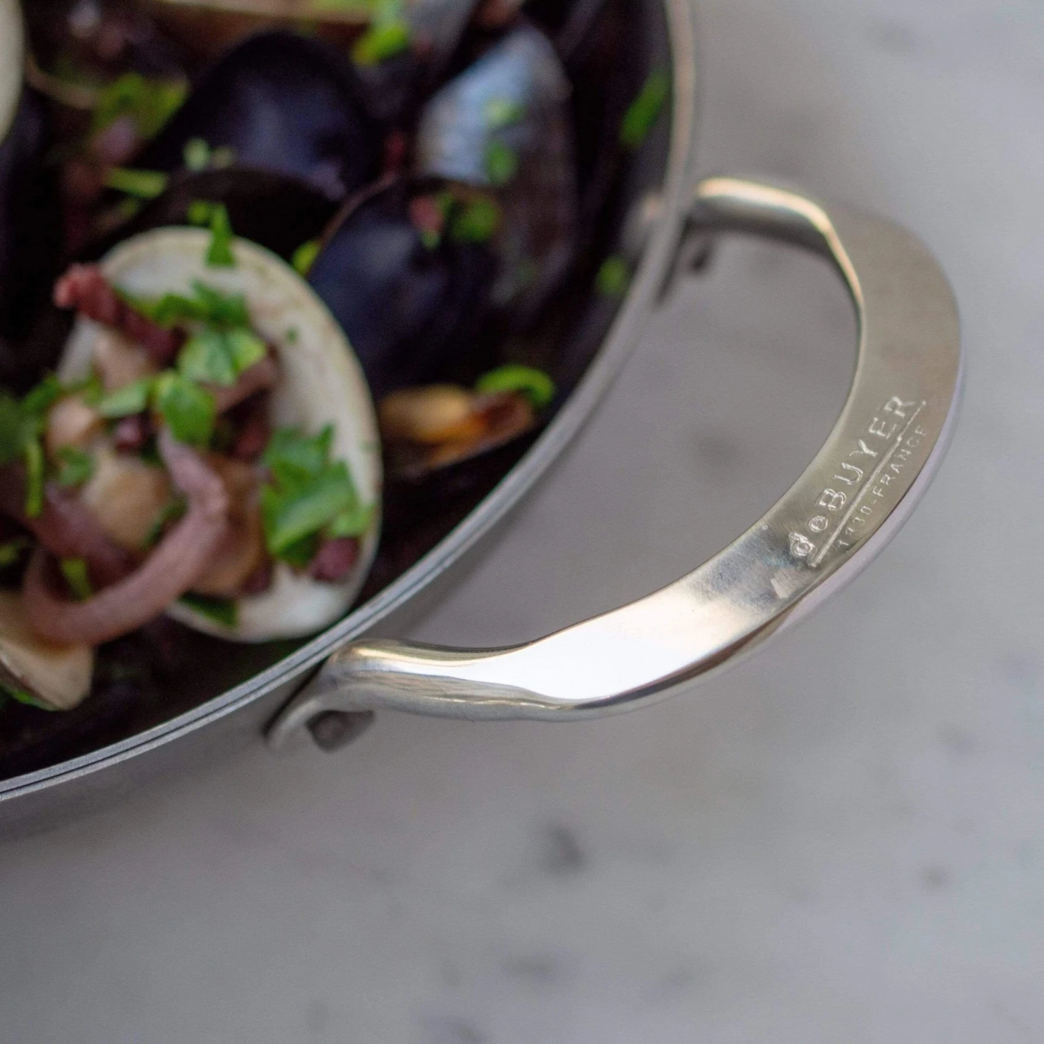 De Buyer Mineral B Oval Roasting Pan - Image 3