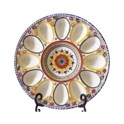 De La Cal Ceramics Deviled Egg Tray
