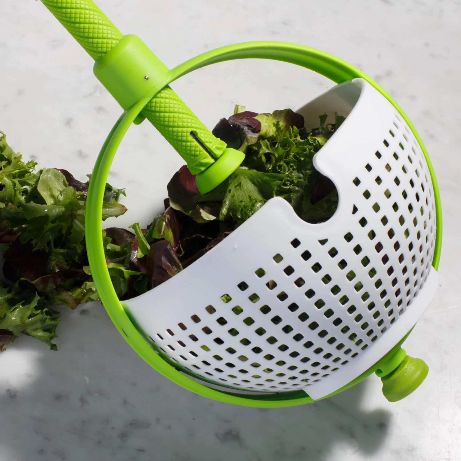 Dreamfarm Spina Colander And Salad Spinner - Image 2