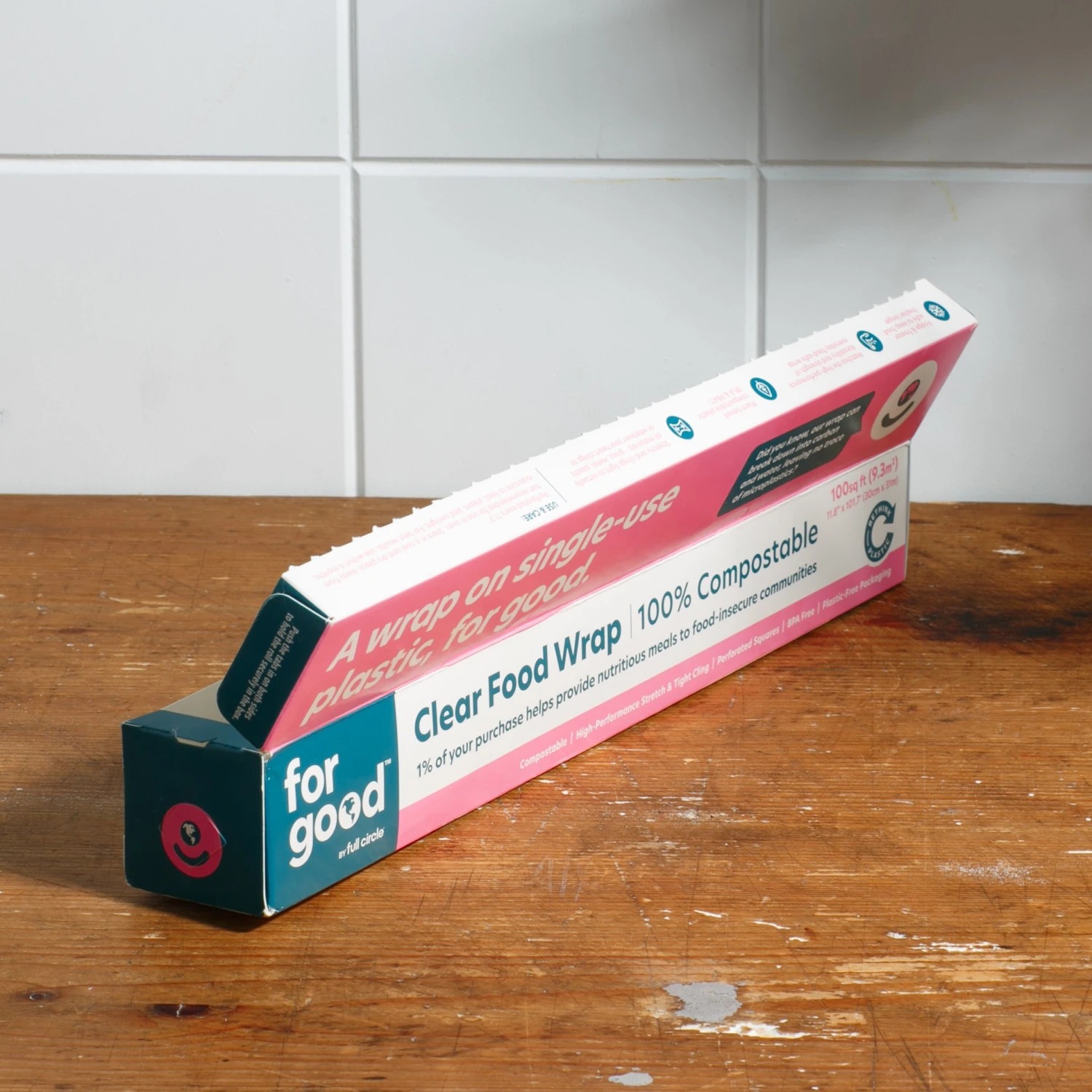 For Good By Full Circle Compostable Cling Wrap - Image 3
