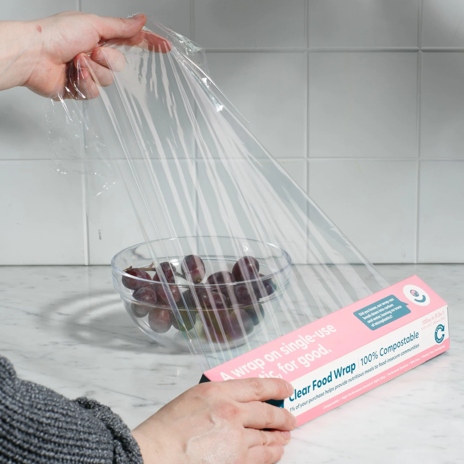 For Good By Full Circle Compostable Cling Wrap - Image 2