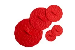 GIR Silicone Round Suction Lid — Set Of 5