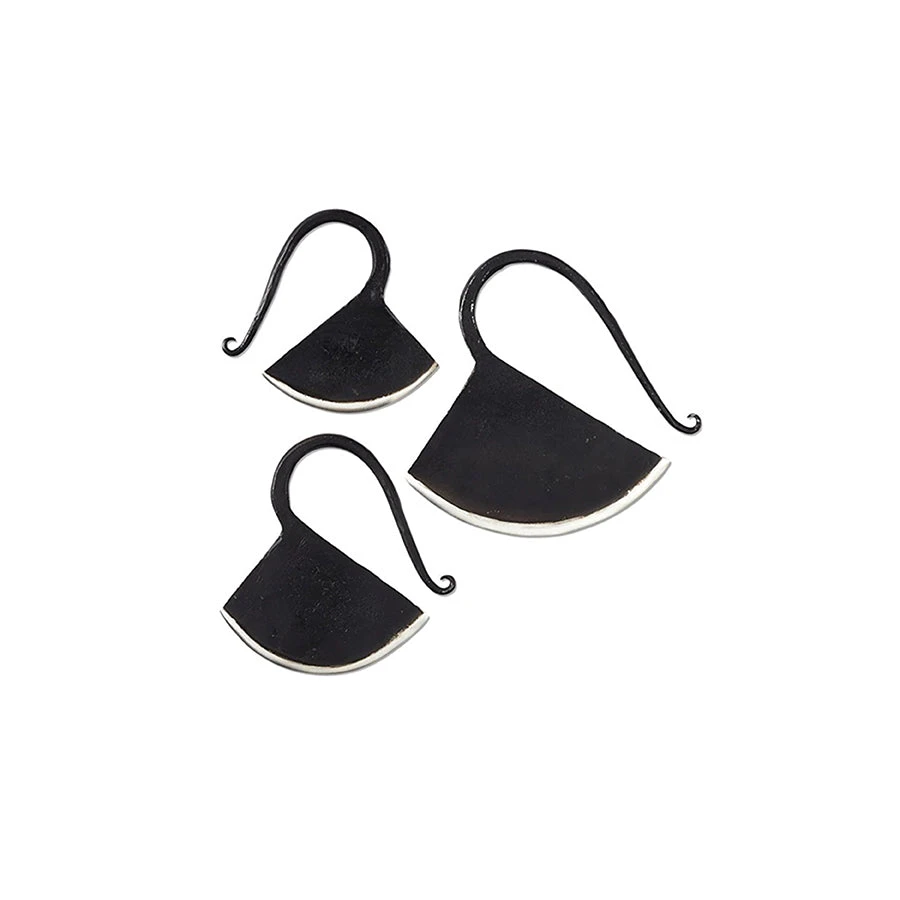 Magenta Citrine Forged Iron Cheese Knives — Set Of 3