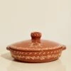 Marrakesh Terra Cotta Glazed Baker With Lid