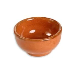 Mexican Terra Cotta Small Sauce Bowl β Set Of 2