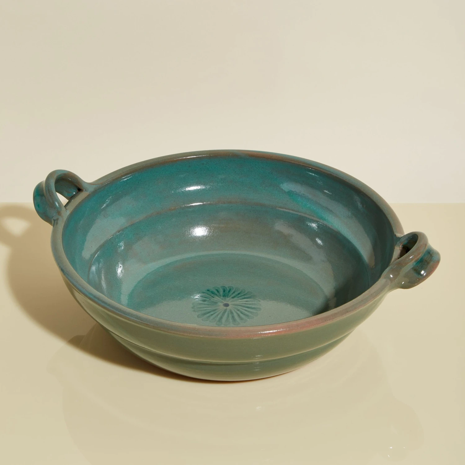 Mexican Unlidded Clay Cazuela - Image 2