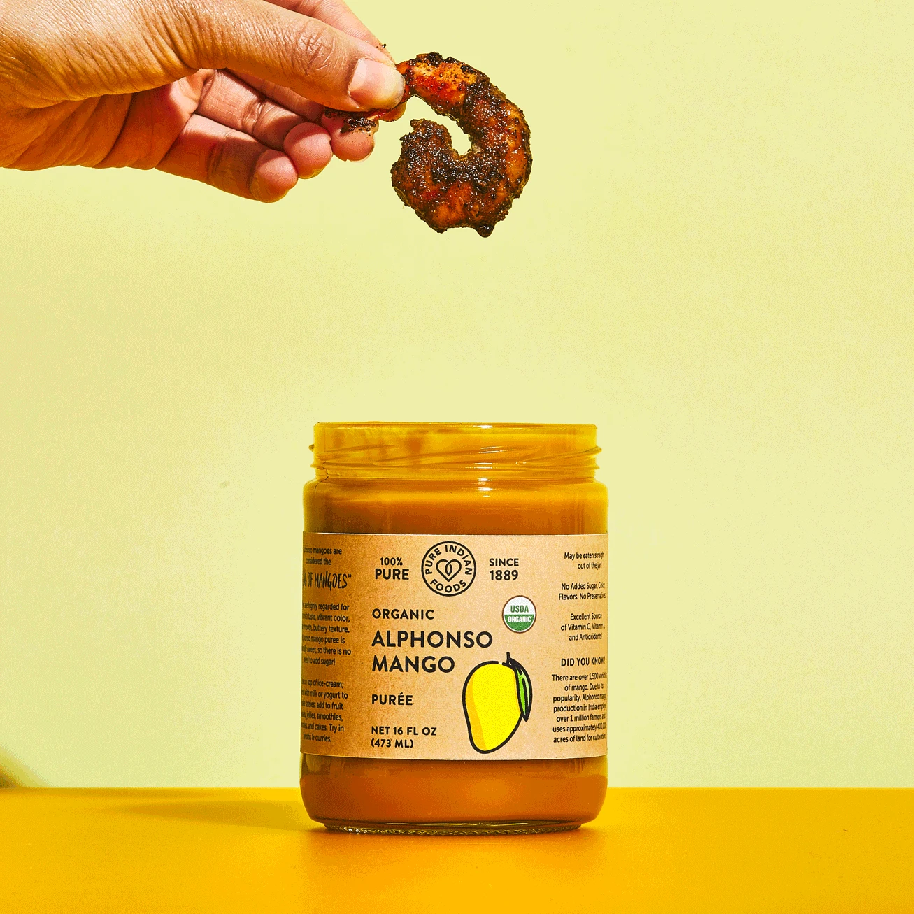 Pure Indian Foods Alphonso Mango Puree - Image 2