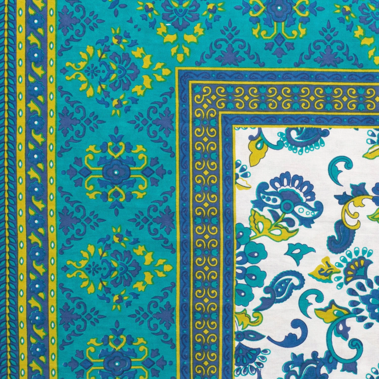 Serrv International Hand-Dyed Indian Tablecloth - Image 4