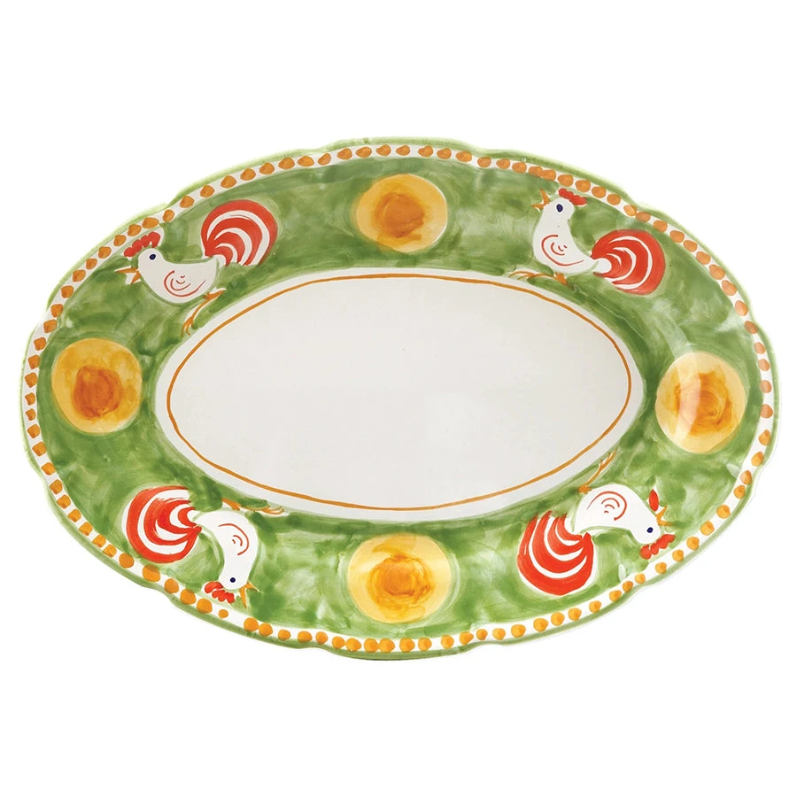 Vietri Campagna Collection Oval Platter - Image 4