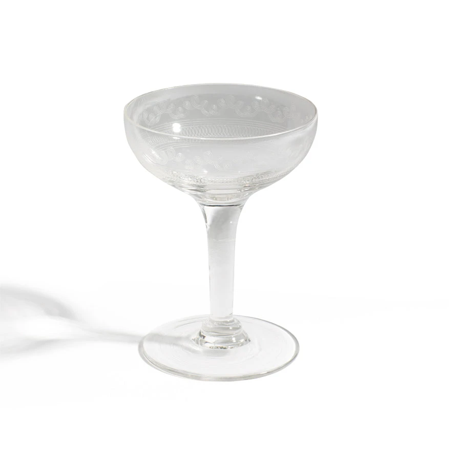Vintage Champagne Coupes — Set Of 2