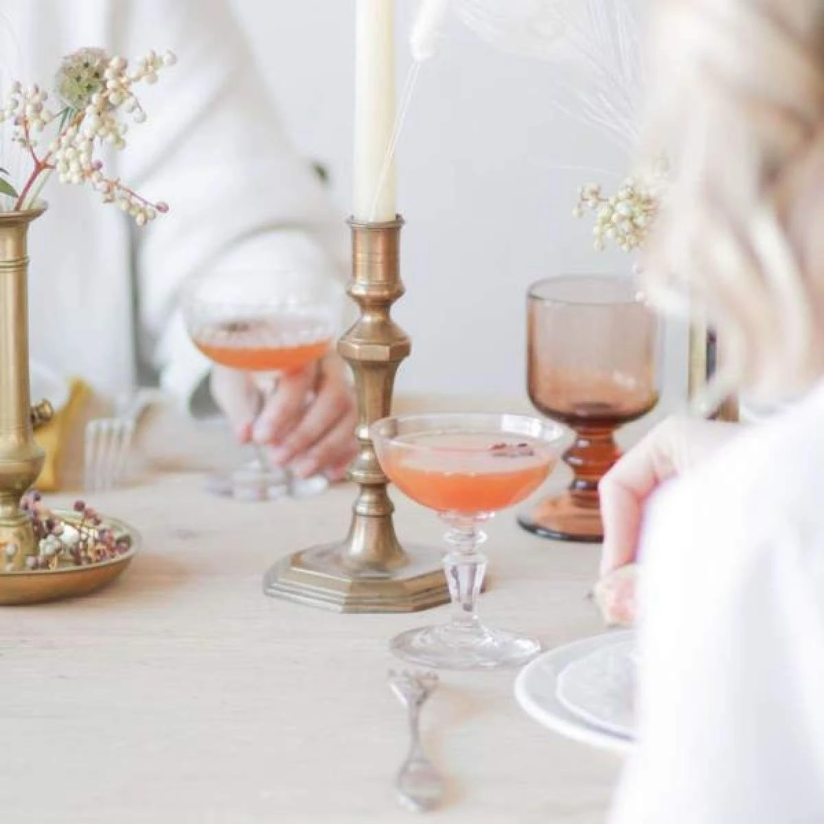 Vintage Champagne Coupes — Set Of 2 - Image 3