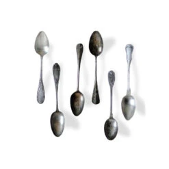 Vintage Large French Serving Spoon