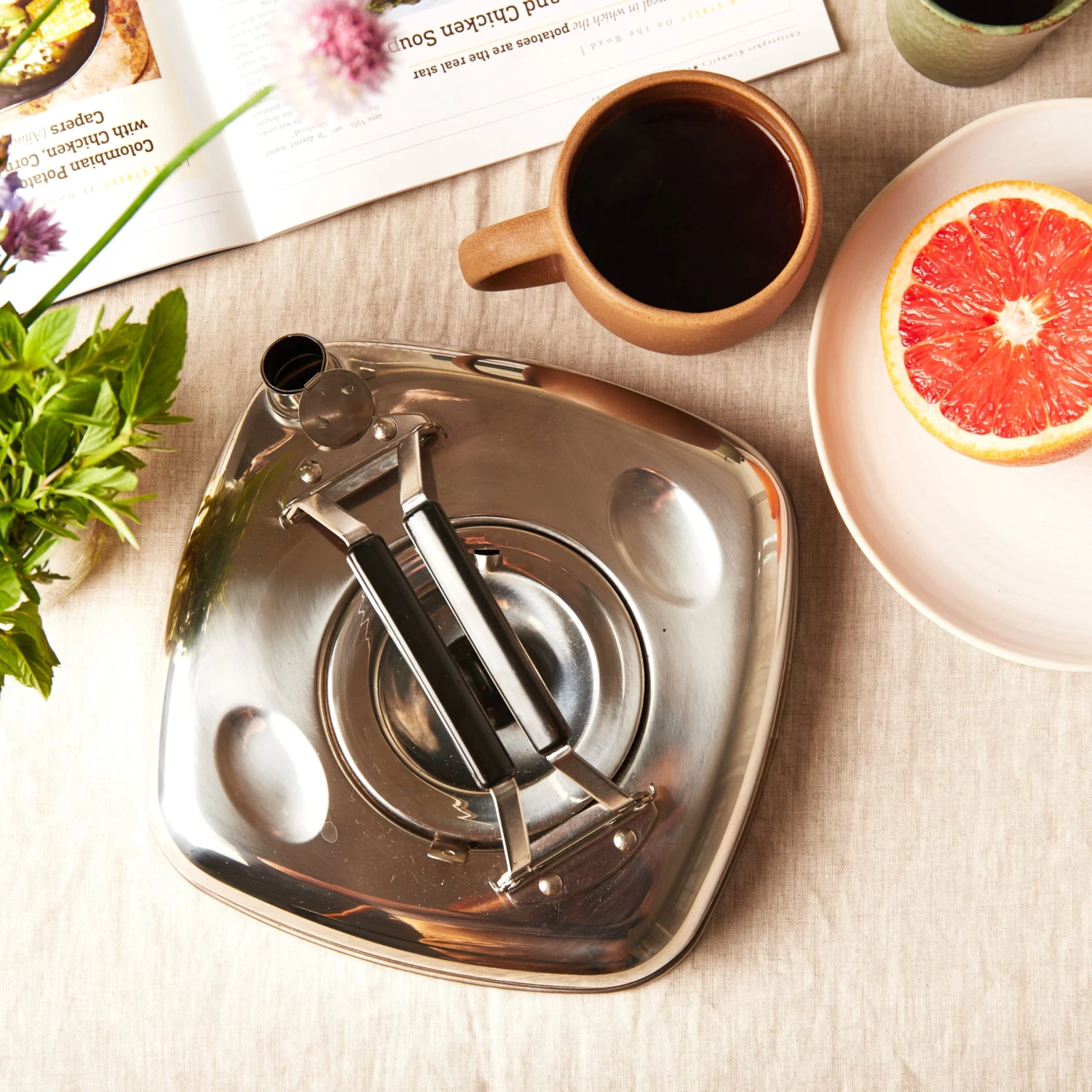 Wahei Freiz Stainless Steel Cube Kettle - Image 5